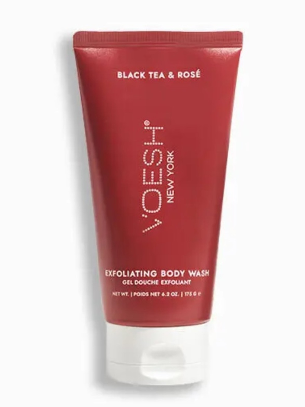 Voesh Black Tea & Rosé Exfoliating Body Wash 6.2oz BRAND NEW/SEALED